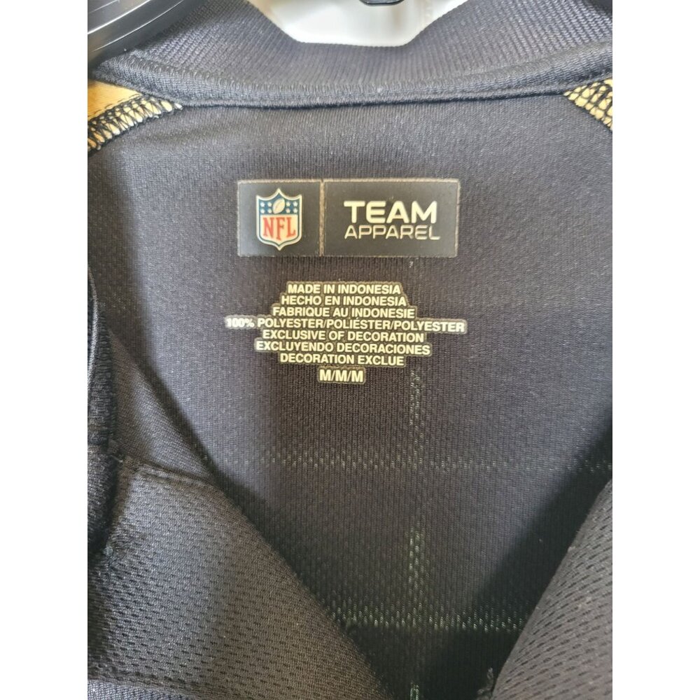 New Orleans Saints NFL Footnball Mens Polo Shirt M Classic Preppy blokecore - Picture 5 of 5